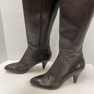Via Spiga Women’s Tall Brown Leather Boots